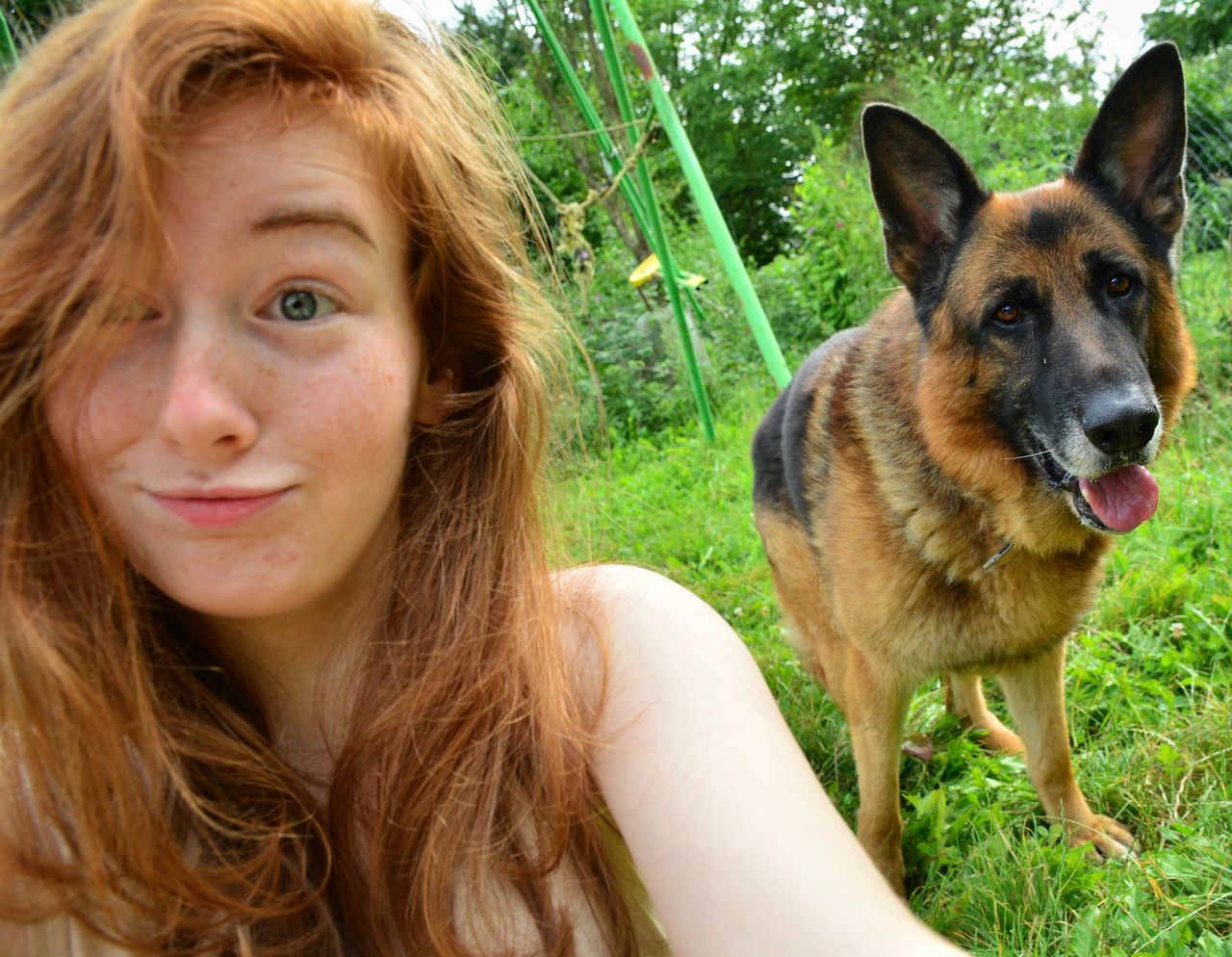 Ptit selfie avec ma maîtresse ;p